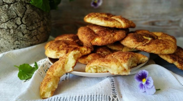 Творожные крендели, пошаговый рецепт с фото