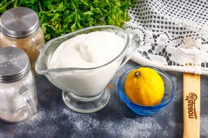 Творожный сыр из сметаны и лимона