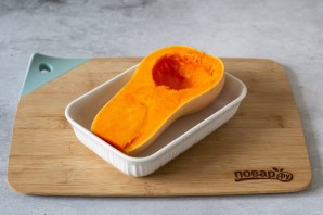 Тыква фаршированная киноа