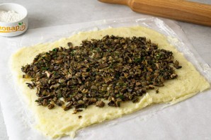 Вегетарианский картофельный рулет