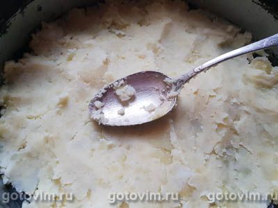 Запеканка из картофельного пюре с куриным фаршем Запеканка из картофельного пюре с куриным фаршем