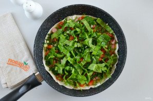 Завтрак с лавашом