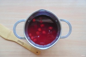 Желе из вишни с агар-агаром