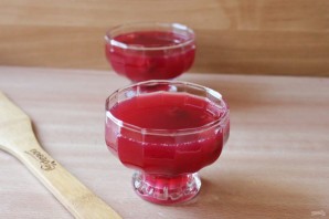 Желе из вишни с агар-агаром