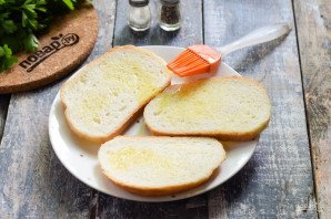 Брускетта в духовке