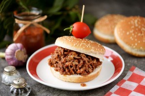 Бургер "Слоппи Джо" Бургер "Слоппи Джо"