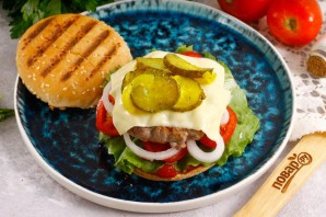 Бургеры на электрогриле