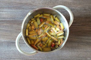 Цукаты из ревеня