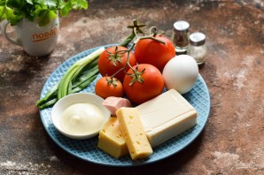 Фаршированные помидоры по-французски Фаршированные помидоры по-французски