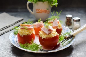 Фаршированные помидоры по-французски Фаршированные помидоры по-французски