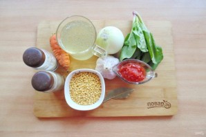 Греческий суп с чечевицей