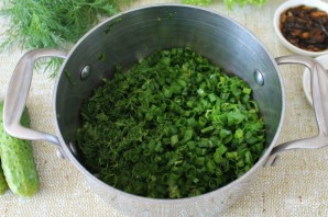 Грибной холодный суп Грибной холодный суп