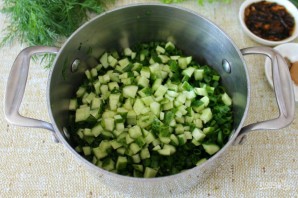 Грибной холодный суп Грибной холодный суп