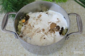 Грибной холодный суп Грибной холодный суп