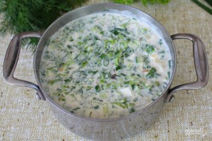 Грибной холодный суп Грибной холодный суп