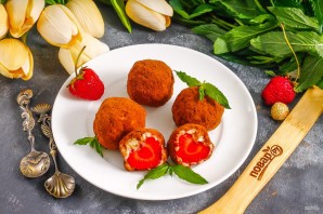 Клубничные конфеты