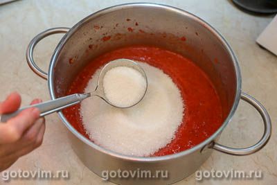 Клубника, протертая с сахаром Клубника, протертая с сахаром
