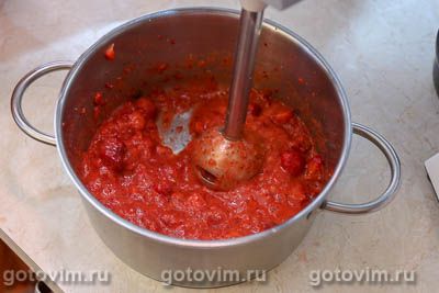 Клубника, протертая с сахаром Клубника, протертая с сахаром