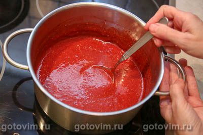 Клубника, протертая с сахаром Клубника, протертая с сахаром