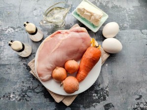 Куриный паштет с яйцом