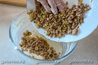 Ленивые пирожки с фаршем Ленивые пирожки с фаршем