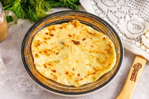 Лепешки с брынзой и зеленью