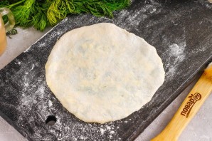 Лепешки с брынзой и зеленью