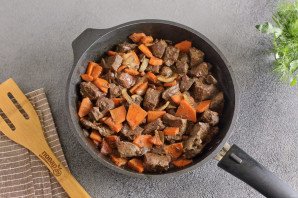 Несладкий блинный торт