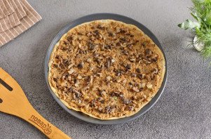 Несладкий блинный торт