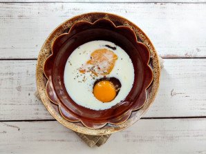 Омлет с брюссельской капустой