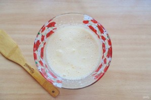 Пирог "Зебра" с вишней