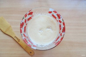 Пирог "Зебра" с вишней