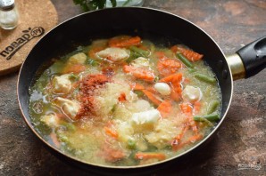 Плов с курицей и стручковой фасолью Плов с курицей и стручковой фасолью