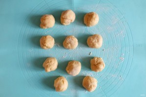 Пончики с малиной