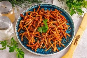 Рваный кальмар по-шанхайски