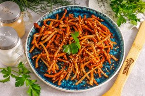 Рваный кальмар по-шанхайски