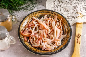 Рваный кальмар по-шанхайски