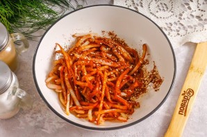 Рваный кальмар по-шанхайски