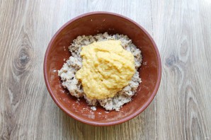 Рыбные котлеты с кальмарами