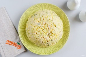 Салат "Божья коровка"