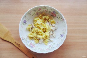 Салат из морского окуня