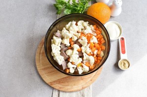 Салат со свиным языком