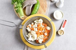 Салат со свиным языком