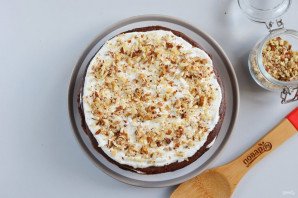 Шоколадный торт на сковороде