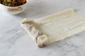 Спринг роллы из теста фило Спринг роллы из теста фило