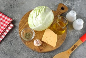 Стейк из капусты в духовке