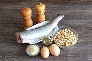 Судак в ореховой панировке