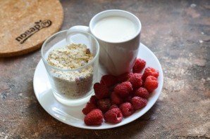 Суп-пюре со злаками и малиной Суп-пюре со злаками и малиной