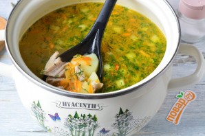 Суп с красным острым перцем