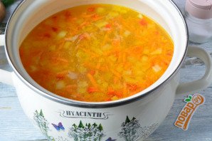 Суп с красным острым перцем